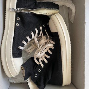 size41.5 - rick owens drkshdw high top ramones